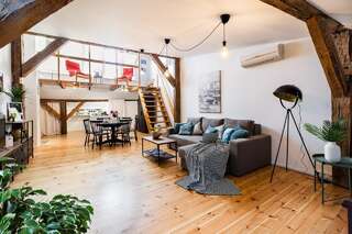 Апартаменты Cozy Studio Mansard Riga Old Town Aptartment, AC Рига Номер-студио-23