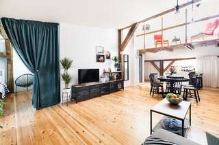 Апартаменты Cozy Studio Mansard Riga Old Town Aptartment, AC Рига Номер-студио-28