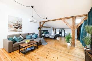 Апартаменты Cozy Studio Mansard Riga Old Town Aptartment, AC Рига Номер-студио-45