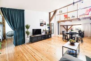 Апартаменты Cozy Studio Mansard Riga Old Town Aptartment, AC Рига Номер-студио-70